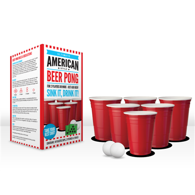 Ultimate American Style Beer Pong Set