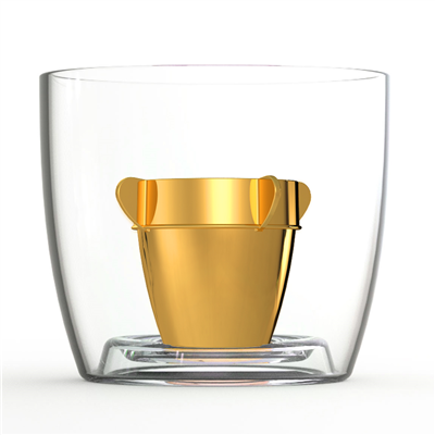 Bomber Jagerbomb Cup - Gold 10 Pack