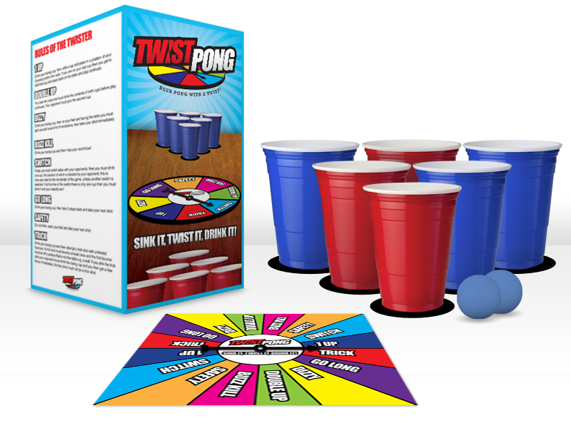 Twist Pong set